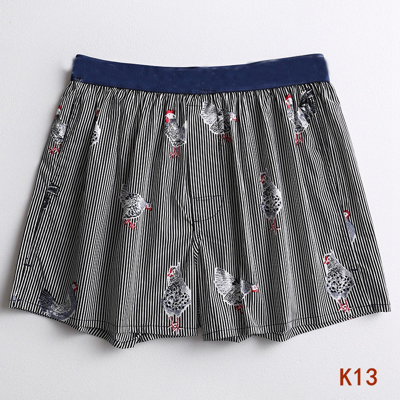 5-men woven boxer shorts elastic waist