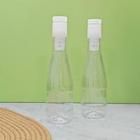 Bouteilles en PP de qualité alimentaire, pratiques, portables, saines, sans sucre, avec bouchon en plastique pour boisson, couvercle anti-poussière, ouverture facile et filtre.