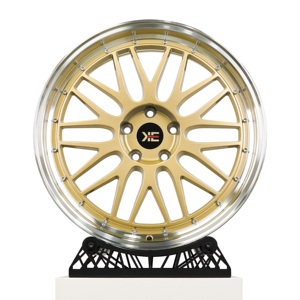 Jante en alliage automobile polie, finition diamantée, à bord profond, 18 19 pouces, Flow Formed, ET25, 5X108 5X112 5X114.3 5X120, pour <span class=keywords><strong>BMW</strong></span> M - Product Image 2