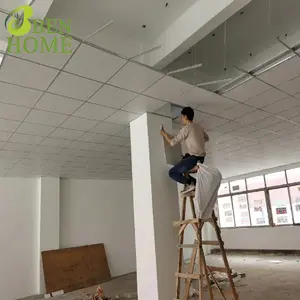 Pannelli da soffitto in gesso laminato impermeabile leggero