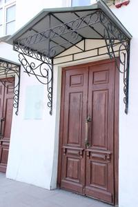 Tenda da sole Orient baldacchino fashion design tendalino da sole in alluminio tenda da sole a baldacchino per porta d'ingresso in <span class=keywords><strong>ferro</strong></span> battuto su misura professionale - Product Image 5