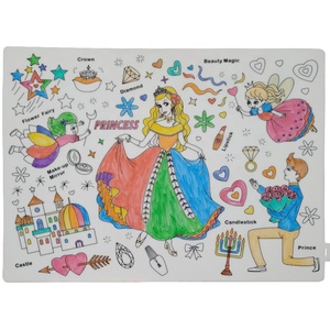 Tapis de cuisson et de dessin en silicone multifonctionnel et enroulable pour enfants, grande taille 40x30 cm - Product Image 2