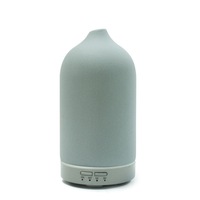 Diffuseur d'huiles essentielles d'aromathérapie en céramique Humidificateur d'air ultrasonique diffuseur d'huiles aromatiques de bureau avec diffuseur d'arôme super silencieux