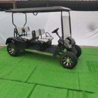 Voiturette de golf électrique la moins chère avec écran tactile LCD, chariot de golf 48V à batterie lithium électrique