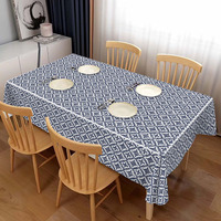 Couverture de table en vinyle laminé pvc nappe rouleau de nappe en pvc