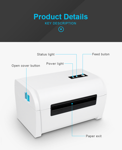 Adesivo de etiqueta térmica <span class=keywords><strong>android</strong></span>, sem fio, alta eficiência, 4*6 polegadas - Product Image 3