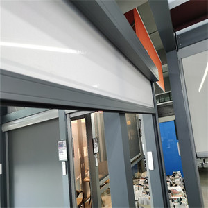 PVC esterno 50mm * 3mm delle tende a Zip del rullo dello schermo con cerniera impermeabile del parasole del Patio - Product Image 2