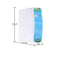 Alimentation électrique DC12V Din Rail NDR-120-12