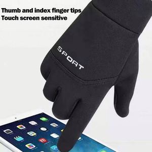 Gants de ski chauds pour homme en polyester, imperméables, coupe-vent, compatibles écran tactile, pour snowboard, moto et conduite, confortables - Product Image 4