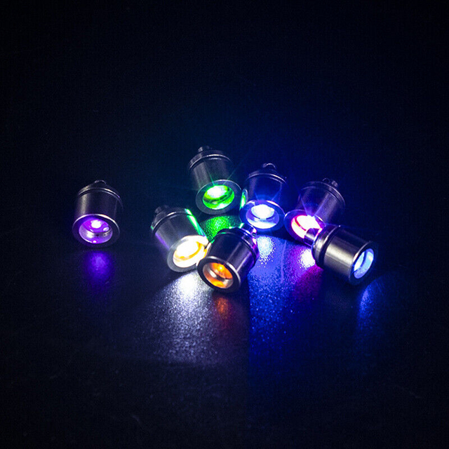 Mini LED Button Lights Keychain Pendant Toy Battery Cordless Night Lighting Iron Kit for Ramadan Graduation Crystal Epoxy Resin