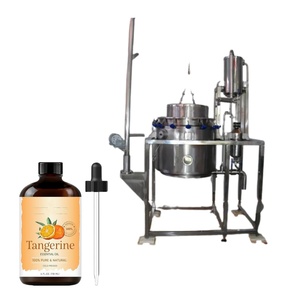 Machine d'extraction d'huile essentielle de citron et de zeste d'agrumes CE ISO, ligne de production de distillation haute vitesse en acier inoxydable GEA, meilleur prix - Product Image 1