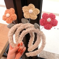 Bando Bunga Buatan Tangan Grosir, Manis Unisex, Gaya Anak Perempuan, Lucu, Buket Bulu, Ikat Rambut 10cm, Aksesoris untuk Jalan-Jalan dan Pemotretan