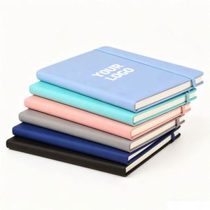 <b>Customized</b> A5 Journal Notebook New Design Hardcover <b>Diary</b> With Embossed Logo PU A5 Leather Notebook - Product Image 1