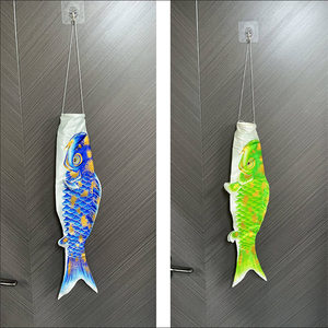 ถุงเท้าลาย koinobori สำหรับกลางแจ้งสีสันสดใสสไตล์<span class=keywords><strong>ญี่ปุ่น</strong></span>ใช้ในบ้านกลางแจ้งแขวนอยู่กับปลา - Product Image 6