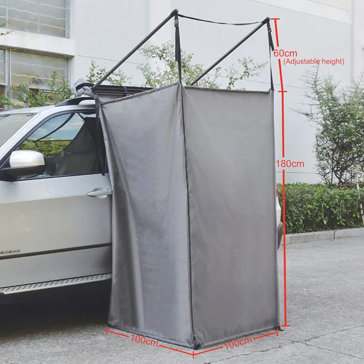 Camping Outdoor Offroad Datenschutz Seite Ensuite Markise Auto Tente Fahrzeug montiert Toit Umkleideraum Dusch zelt