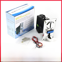 Vente flash : Distributeur de jetons CPU avec cadre LED en plastique, prise US pour machine à griffes et distributeur automatique
