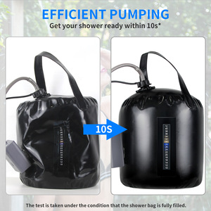 <span class=keywords><strong>Douche</strong></span> <span class=keywords><strong>solaire</strong></span> portable Advance Summer de 5 gallons (20 L) pour le camping, les voyages, la randonnée et les aventures en plein air - Product Image 5