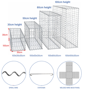 Eco facilmente assemblato saldato rete metallica difensiva bastione barriere cemento sabbia muro per la vendita - Product Image 6