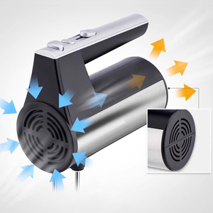 Batidora de mano de acero inoxidable con control automático por botón, 5 velocidades, para repostería, de fábrica, personalizable - Product Image 2