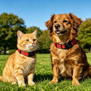 Collar Localizador Antipérdida para Mascotas, Certificado por Apple Find My, para Perros y Gatos, Resistente al Agua IP68, Reflectante, de Nailon y ABS, Tallas S, M, L, 4 Colores - Product Image 5