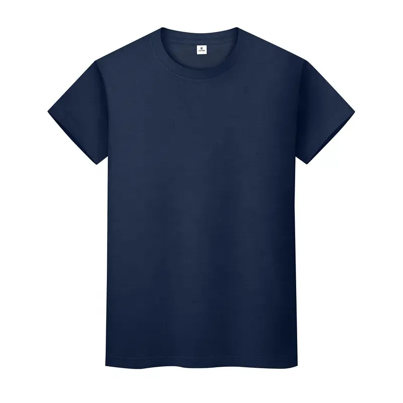 Camiseta masculina de algodão com estampa personalizada de manga curta 180 gramas, camiseta DIY colorida de alta qualidade com baixo MOQ para atividades em grupo de verão