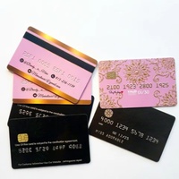 Harga Pabrik HICO 2750/4000oe PVC Kartu Plastik Magnetik dengan Foil Emas Custom Hot Stamping untuk Kartu Hadiah, Kartu Keanggotaan, Kartu VIP