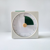 Minuterie Pomodoro de productivité de 60 minutes minuterie d'étude visuelle pour enfants minuterie de cuisine magnétique avec lumière