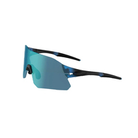 Lunettes de soleil de sport TR90 à monture complète personnalisables avec logo, pour cyclisme et course à pied, protection UV, verres bleus et jaunes anti-lumière bleue, idéales pour l'extérieur et résistantes au vent