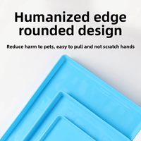 Bac de sol en plastique non toxique pour cage à oiseaux, grand format, pour perroquets et ménagères, avec fonction de récupération des excréments