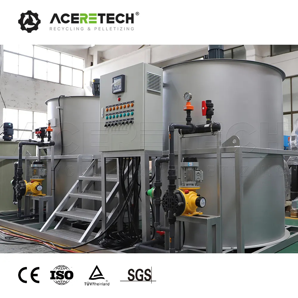 WTS water treatment system waste Hot alkali washer water recycling machine