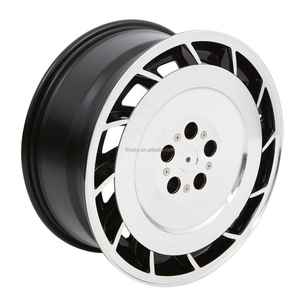 Réplica de ruedas de 20 pulgadas, accesorio <span class=keywords><strong>AERO</strong></span>, negro, mecanizado, 20x8,5 + <span class=keywords><strong>42</strong></span>, para el estátor de MALIBU WM, para Holden HSV HDT - Product Image 1