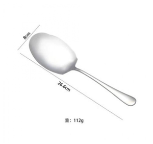 Spatules de cuisine personnalisées en acier inoxydable SUS 304, différents modèles, pour retourner les œufs, le riz, les légumes, ustensile de cuisine. - Product Image 4
