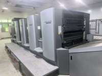 Machine d'impression offset haute vitesse Heidelberg Speed Master SM102-4P 4 couleurs, modèle 2007, d'occasion