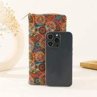 Dompet Wanita Kork Ramah Lingkungan Desain Logo Kustom OEM ODM Grosir Label Pribadi Diterima