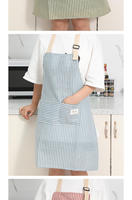 Nouveau tablier de cuisine réglable avec logo personnalisé tablier de chef pour hommes et femmes 1 poche