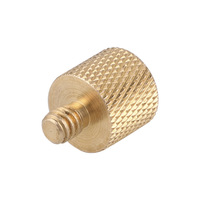 Adaptador de tornillo de cámara 1/4 "hecho a 3/8" hembra y 3/8 "macho a 1/4" hembra para monitor de cámara, trípode, soporte de micrófono