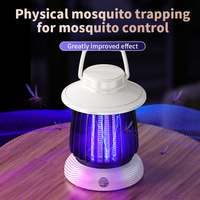 Lampe anti-moustiques portable USB UV pour la maison, piège à insectes de bureau, attrape-mouches pour la lutte contre les nuisibles nocturnes en intérieur