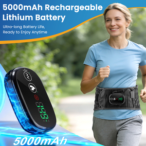 Massaggiatore Lombare Senza Fili, Gonfiabile, Riscaldato e Vibrante, Supporto per Decompressione della Schiena, Cintura Massaggiante per Alleviare il Dolore alla Vita - Product Image 5