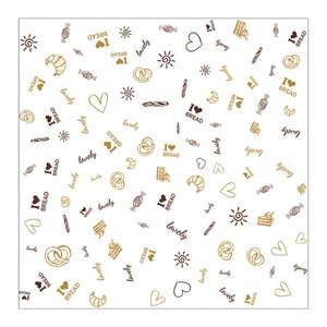 Feuilles de papier Deli pour panier à burgers, pour burgers, beignets au beurre, chips de fromage, 25 x 25, paquet de 100 - Product Image 2