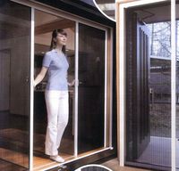 Moustiquaire rétractable anti-insectes à glissière moustiquaire de porte de fenêtre
