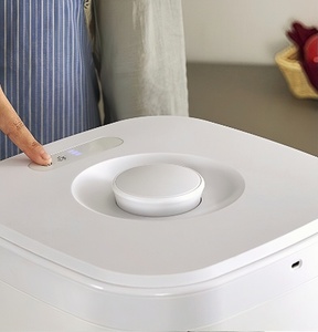 <span class=keywords><strong>2023</strong></span> nuevo cubo de almacenamiento de arroz japonés inteligente antiinsectos controlado al vacío tanque de plástico PP fresco uso doméstico y hotelero - Product Image 2