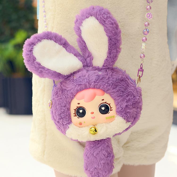 Wholesale Samuel Colorful Rabbit Chain Plush Bag Blind Box