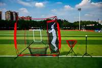 Filet de baseball de frappeur de cible de lancer professionnel d'OEM ensemble pour des sports extérieurs de softball