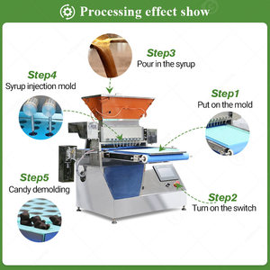 Bonbons durs Forme Faire Manuel Alimentaire Menthe De Fabrication De Bonbon Faisant La Gummy Lettre Faire Moulage Machine - Product Image 3
