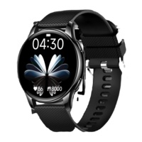 Nuevo Reloj Inteligente de Salud para Mujer Y11 2024, Pantalla Táctil AMOLED de 1.32'', IP67, Llamadas por Bluetooth, Brújula, Oxígeno en Sangre, FitcloudPro
