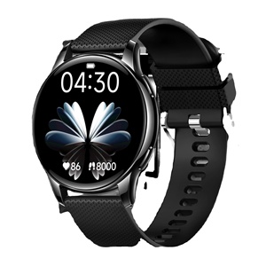 2024นาฬิกาอัจฉริยะเพื่อสุขภาพของผู้หญิงมาใหม่1.32 "หน้าจอ AMOLED IP67โทร BT เข็มทิศตรวจวัดออกซิเจนในเลือด - Product Image 6