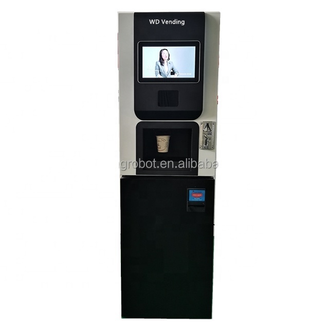 Bean to Cup Coffee Vending Machine with Coin Acceptor WF1-306F