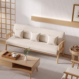 Poltrona Moderna in Legno Massello, Sedia Lounge per Camera da Letto, Arredamento per Salotto - Product Image 5