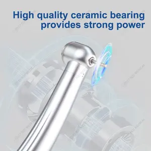 Push Button Dental Handpiece Turbine 4 Holes Highspeed Dental Handpiece