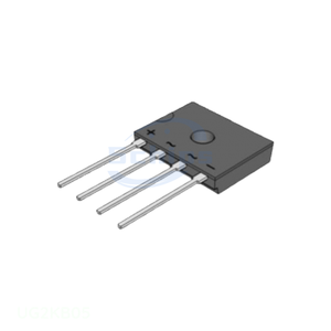 4-ESIP Electronic Component Manufacturer Original One Stop Service BRIDGE RECT 1PHASE 50V 2A D3K Diodes UG2KB05 - Product Image 1